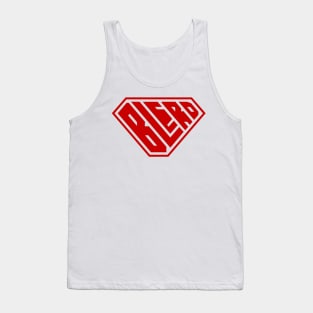 Blerd SuperEmpowered (Red) Tank Top